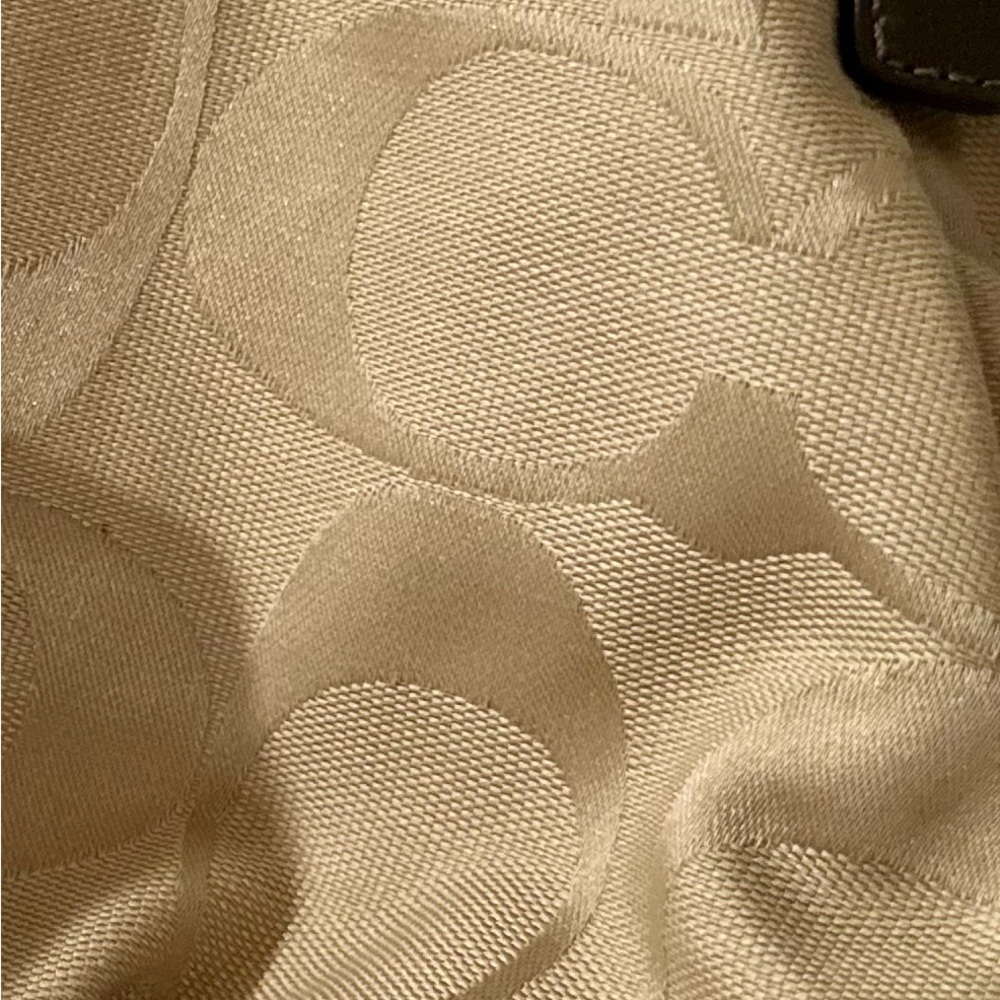 Coach Beige Signature Collection Women's Bag (w/free shipping) - Picture 11 of 11